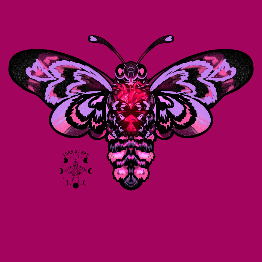 ✶ DEATH'S HEAD HEARTMOTH (FRONT) ✶