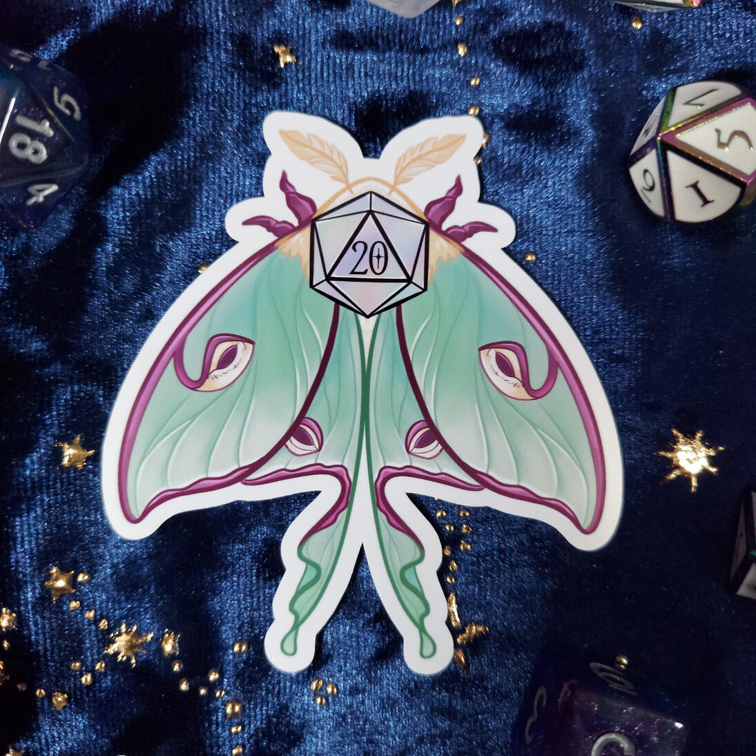 ✶ NAT 20 LUNA MOTH ✶